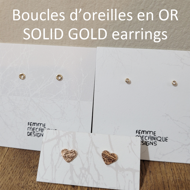 Collier Et Boucles D'Oreilles Premier Designs - Or Brossé Coeur - Réglable 16-18" - Occasion