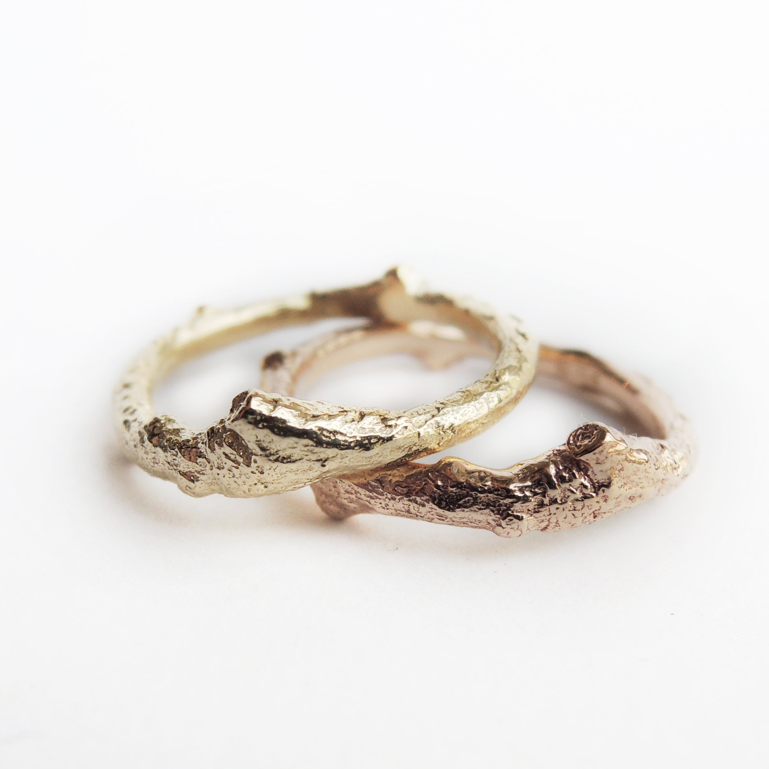 Bague Branche Feuille Argent Sterling Réglable - Bijou Ajustable Femme, Mariage Ou Cadeau